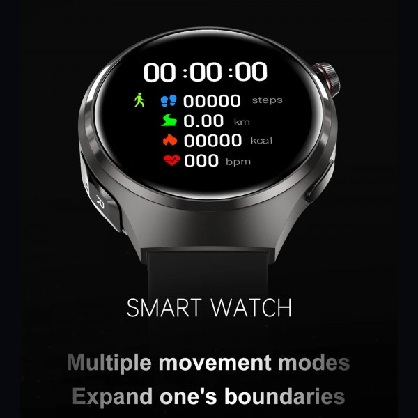 Smartwatch Microwear DK56 –  Silver Silicone